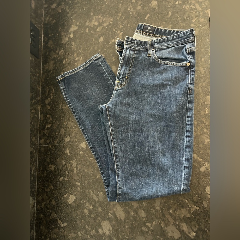 Men’s Ag Adriano Goldschmied Dark Blue Denim Jeans